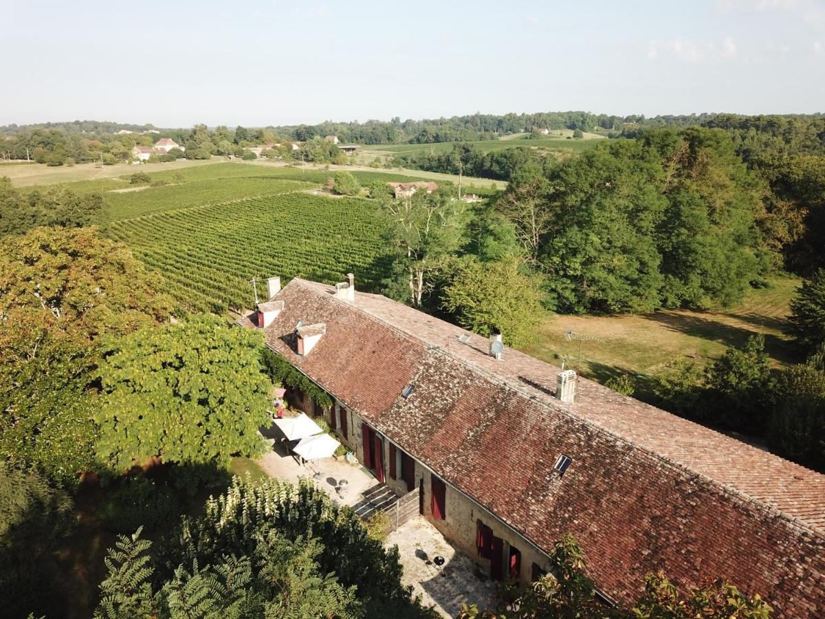 Du Vert & Du Bon Air - Linge Maison Inclus - Parking Prive Gratuit - Centre Ville Bergerac 10Mn - Domaine Bellevue Cottage En Perigord Lembras Eksteriør bilde